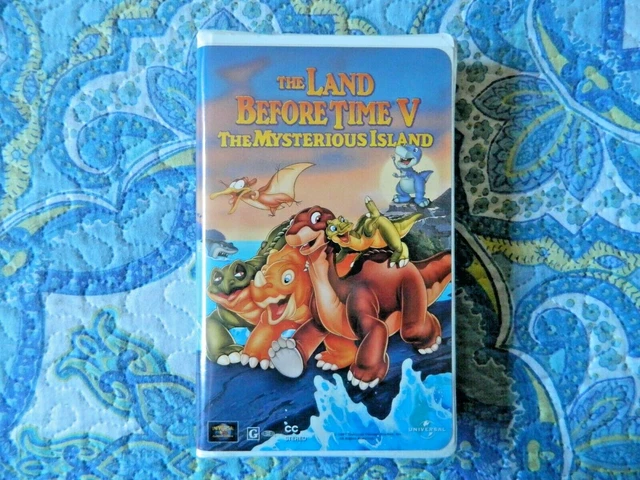 THE LAND BEFORE Time V The Mysterious Island VHS 1997 Clamshell $3.58 ...