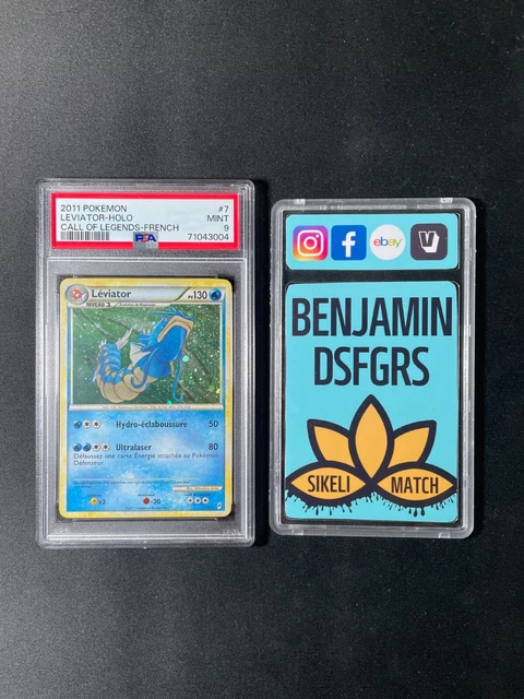 Carte Pokémon - Léviator Holo 7/95 - Appel des Légendes - FR - PSA 9 MINT