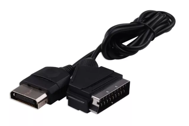 RGB AV HD TV Scart Cable Lead for Xbox Original Classic 1.8m 3