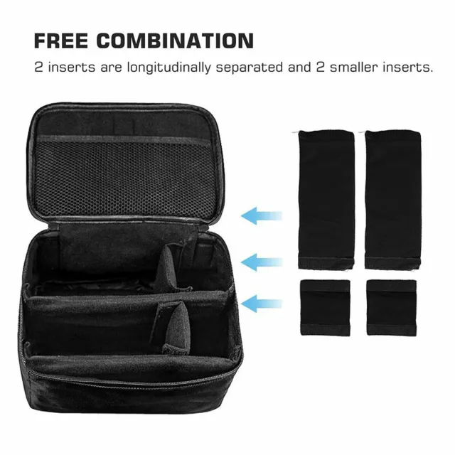 Black Multifunctional Travel Carrying Case Bag for Nintendo Switch Accessories