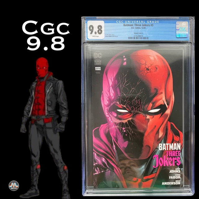 Batman Three Jokers #3 Cgc 9.8 (Dc Comics, 2020) Red Hood Variant
