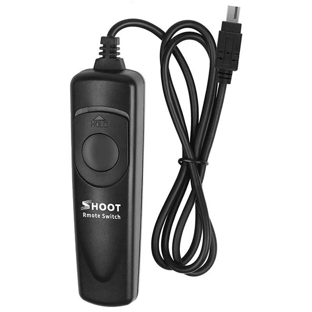 -Liberación remota DC2 para disparador de obturador de cable para D90 D600 D3200 D3300 D5000 P8J1