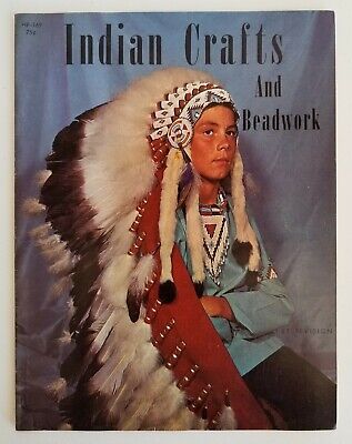 Indian Crafts and Beadwork 1968 - revista comercial de 23 páginas