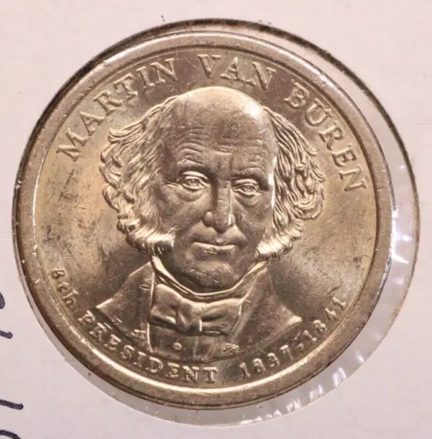 1$ MARTIN VAN BUREN 8TH President (1837-1841) 2008 (D) US One Dollar Coin