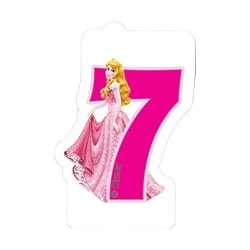 Disney Princess  Vela Aurora 7 Cumpleaños (SG31299)