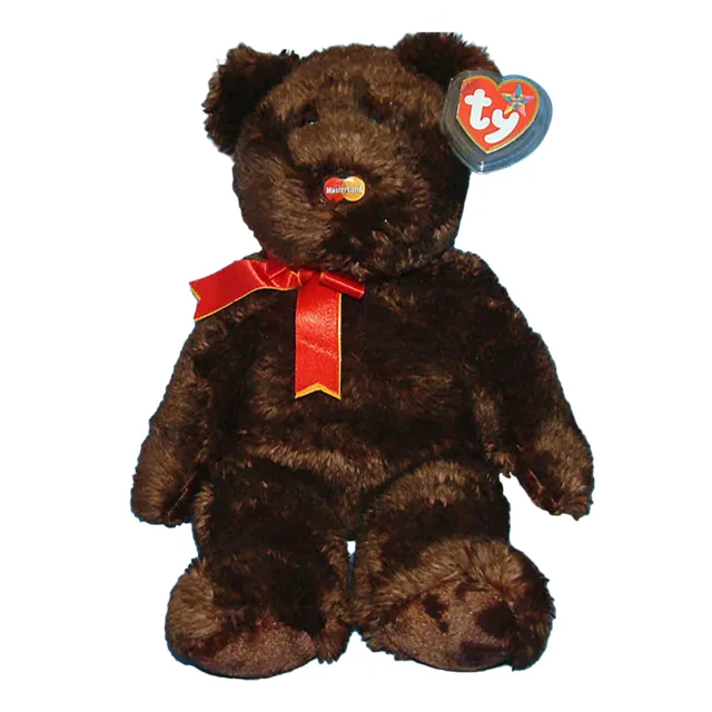 Ty Large Plush Beanie Buddy - MC Beanie the Bear  MWMT