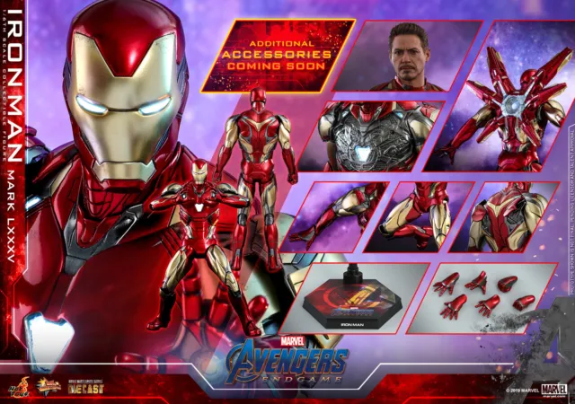 Vendita Liquidazione! 1/6 Hot Toys Mms528D30 Avengers Endgame Iron Man Figura Mk85