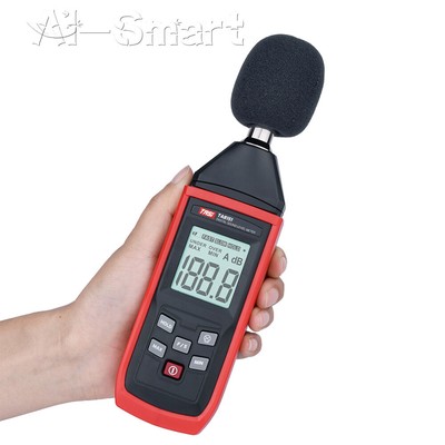 Livello sonoro digitale del rumore decibel misuratore dei db alta accurata ispezione professionale 