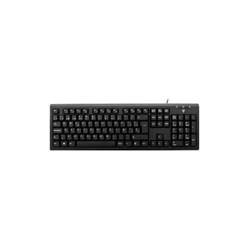 Fairplay Clavier filaire USB en AZERTY avec touches multimédia