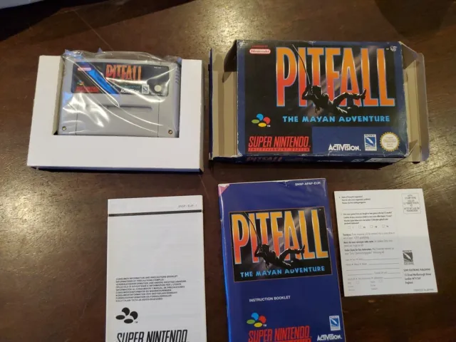 Pitfall : The Mayan Adventure -  cartouche EUR - Super Nintendo  -