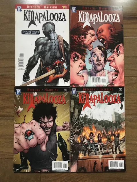 Killapalooza Comic Lot 4 Issues Dc Wildstorm Comics # 1, 2, 4, 6