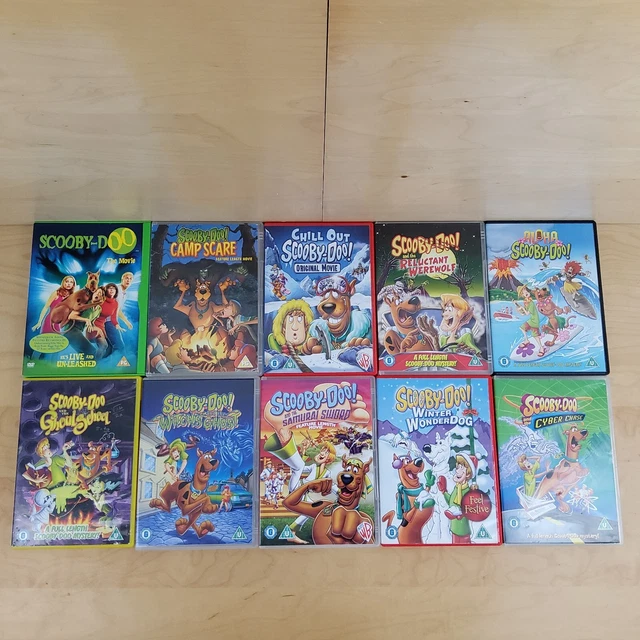 10 X SCOOBYDOO! DVD BUNDLE Scooby Doo Children TV Film Movie Cartoon