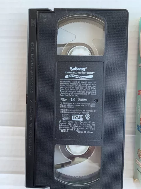 KIDSONGS - BABY Animal Songs (VHS, 1995) RARE $28.32 - PicClick CA