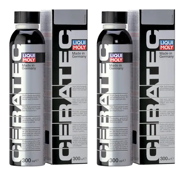 Ceratec 2 Pz Liqui Moly Trattamento Ceramico Antiusura Motore Antiattrito 300Ml