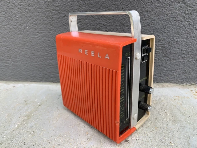 ANCIENNE RADIO TRANSISTOR REELA TAMOURE Vintage Année 1967 à 1969 EUR ...