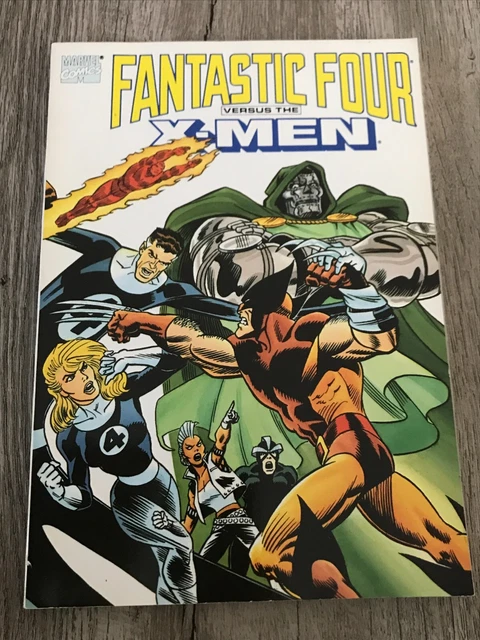 Fantastic Four vs the X-Men TPB (Marvel 1990) Chris Claremont softcover