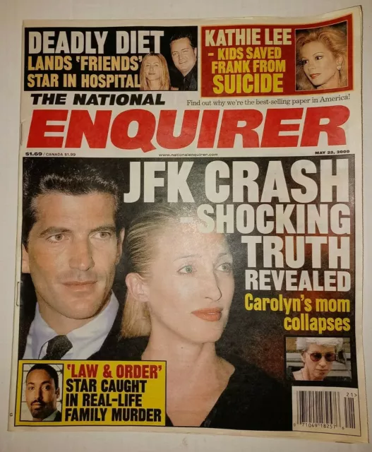 National Enquirer 5/23/00 John F Kennedy Jr Liza Minnelli Matthew Perry ...