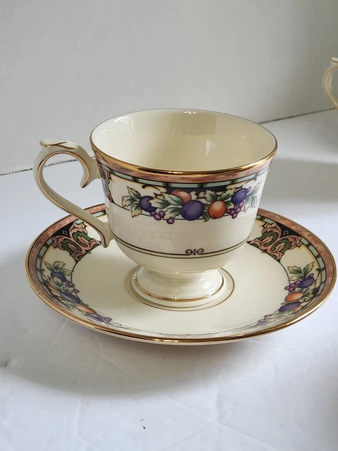 8 Oz Cappuccino Cups With Saucers, Heavyweight Ceramic Large Coffee Cup Au Lait Double Shot Latte Cafe Mocha Tea Dishwasher Safe Set 4 White