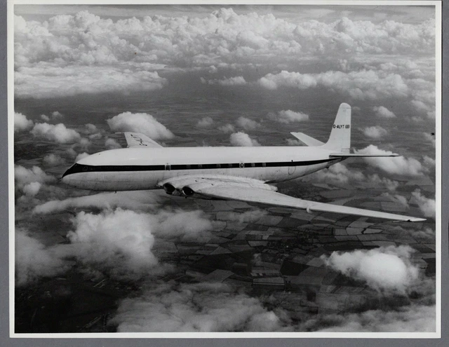 De Havilland Comet G-Alyt Large Vintage Original Manufacturers Photo 1