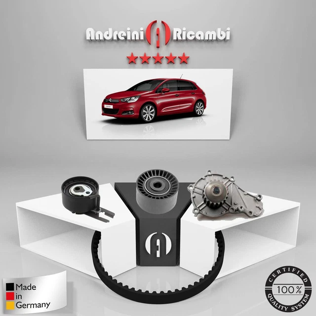 KIT COURROIE DE Distribution+Pompe à Eau Xpeugeot Ranch II 1.6 HDI 82KW