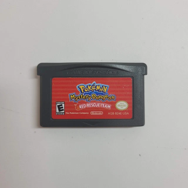 POKEMON MYSTERY DUNGEON Red Rescue Team (Nintendo GameBoy Advance