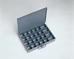 Durham 24-Compartment Extra Drawer Metal Case Storage Box - 202-95 - qty-6