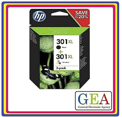 HP301 / HP301XL ORIGINALE,nero e colore, cartuccia singola o multipack