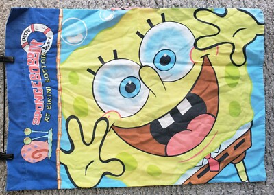 spongebob and patrick pillow