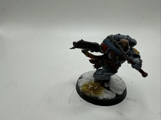 Warhammer 40k: Primaris Space Wolves - Guardia Del Lupo (Wolf Guard) - Miniatura Su Sprue