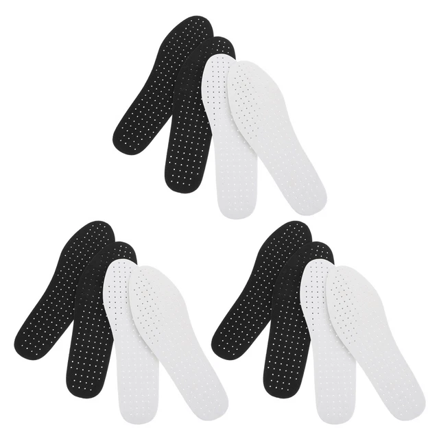 6 Pairs Sports Shoe Inserts Breathable Insole Yeezys Men Sports Shoes
