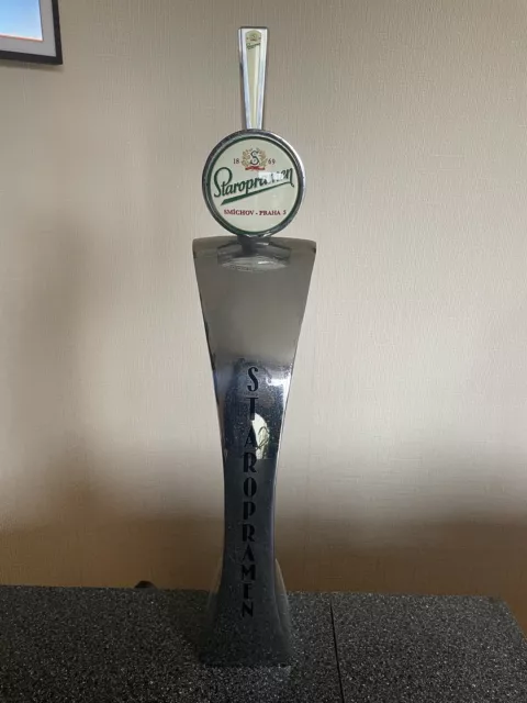 Staropramen Beer Pump . Man Cave /Home Bar