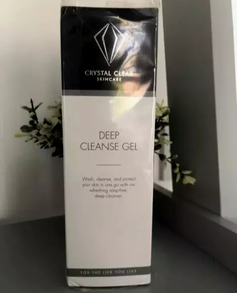 Crystal Clear Skincare Deep Cleanse Gel 200Ml Free Uk Delivery New Sealed