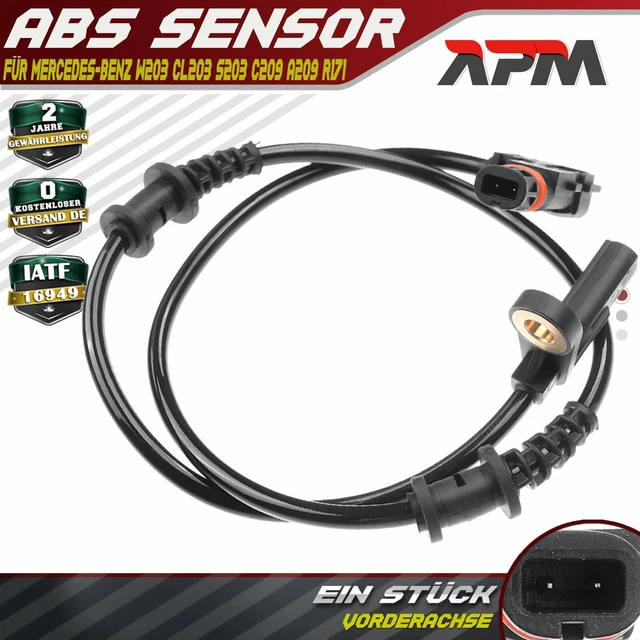 TangMiGe Mistlampen compatibel met Mercedes Benz W203 S203 CL203 C209 A209 C215 R171, (C Sportcoupe CLC CLK S Coupe CL SLK Klasse), 05/2000-12/2011, 1 Paar Mistverlichting (Klar