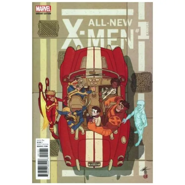 All-New X-Men (2016 series) Annual #1 Cover 3 in NM condition. Marvel comics [b/