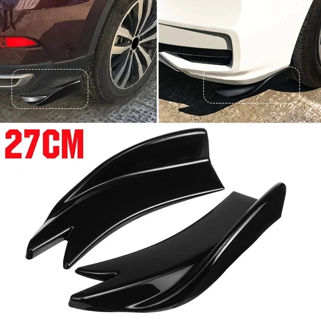 Paraurti posteriore auto 27 cm spoiler anatre pinne - crash diffusore labbro W L1R2