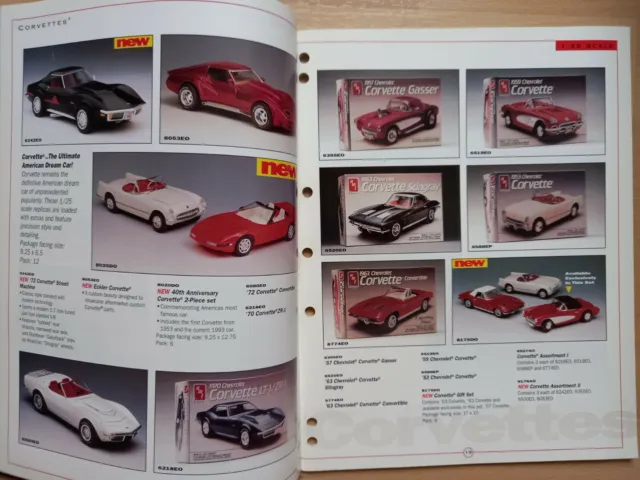 AMT-ERTL Model Kits Katalog 1993 Modellbau, Panzer, Militär, Star Trek / Wars 2