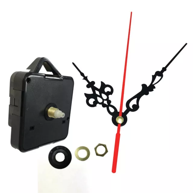 Quartz Clock Movement Mechanism Hands Wall Repair Tool Parts Kit Set Silent.DIY