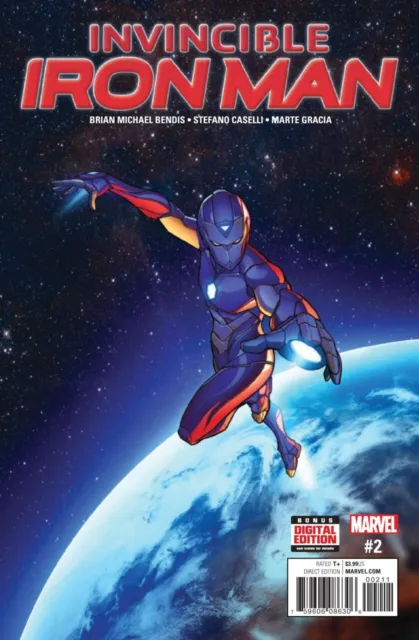 Invincible Iron Man #2 2017 Riri Williams - Marvel Comics