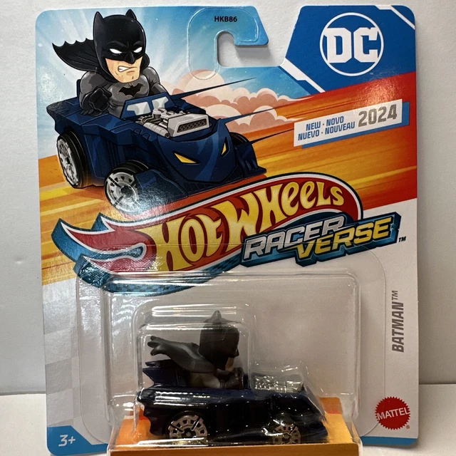 HOT WHEELS RACER Verse DC Batman 2025 Superhero Batmobile Cartoon