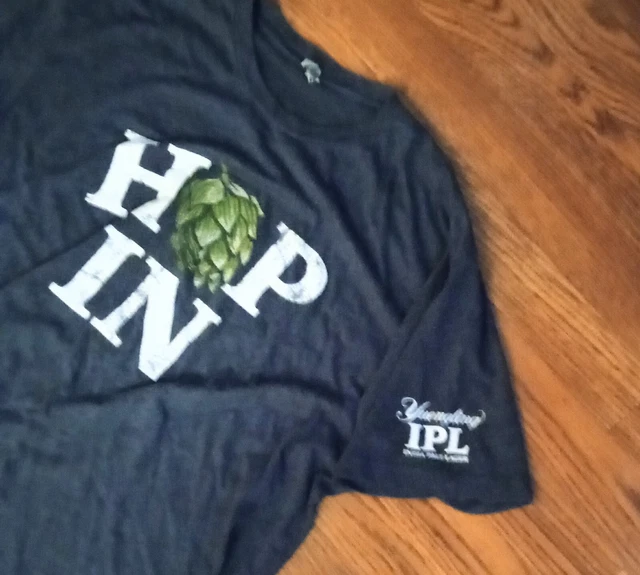 Women's Yuengling Beer Hop In Hops T-Shirt XL Heather Blue Next Level