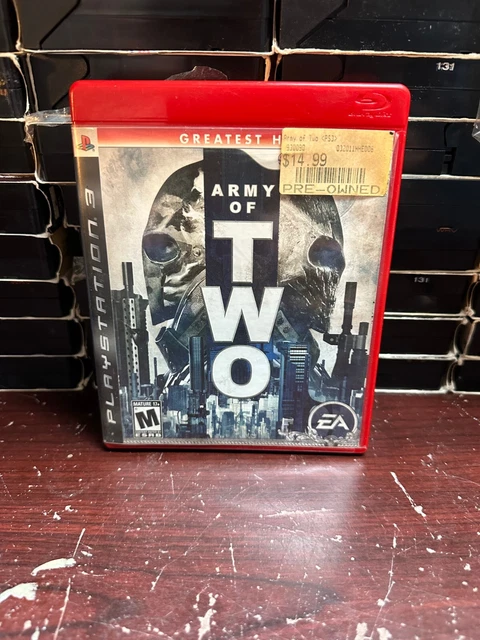 Army of Two (PlayStation 3 PS3) Complete CIB. Cleaned and Tested