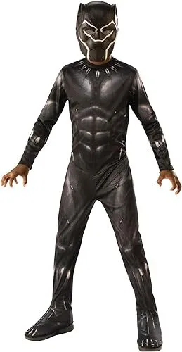 Black Panther Kostüm Rubies +Maske Superhelden Kinder Jungen Avengers