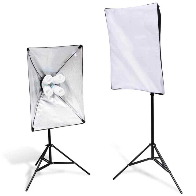 2 Stativi per Illuminazione con Softbox 5199397