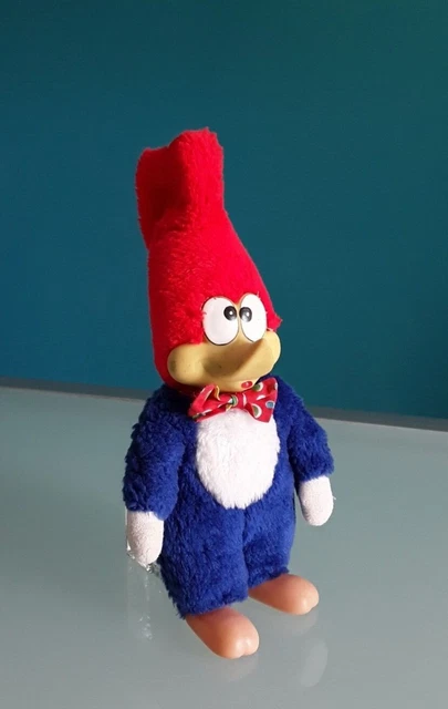 Peluche Woody Woodpecker de 38 cm, colección de 5 muñecos y pegatina
