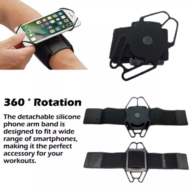 Sports Arm Band Mobile Phone Holder Bag Running Jogging Armband Gym HOTS