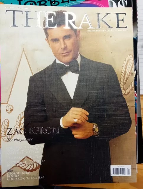 RAKE Magazine INTERNATIONAL Issue No 91 ZAC EFRON The Ringmaster 2024 Celebrity