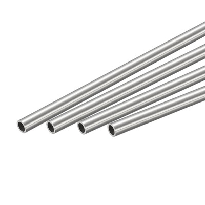 sourcing map 304 Inox Acier Capillaire Tube Tuyau 7mm ID 8mm OD 300mm Longueur 0.5mm Mur 