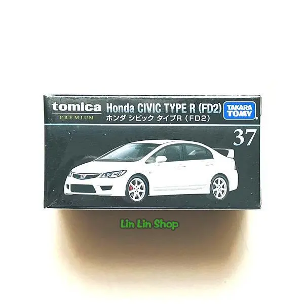 Tomica Takara Tomy TP37 1/64 Honda Civic Type R FD2 White Model Car Diecast New