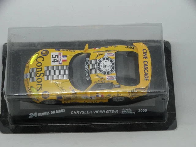 Chrysler Viper GTS-R #51 – Vainqueur LMGTS Le Mans 2000, Altaya 1/43