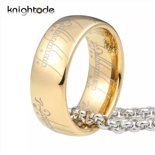 Fantasy, Lord of the Rings, Tungsten Carbide (The One Ring / Ring of Power)